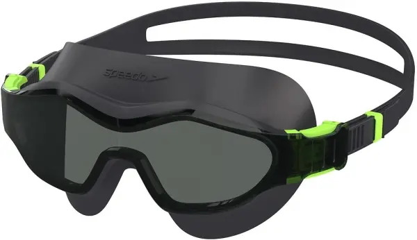 Окуляри для плавання Speedo HYDROSITY SWIM MASK чорно-салатові 8-00522100334
