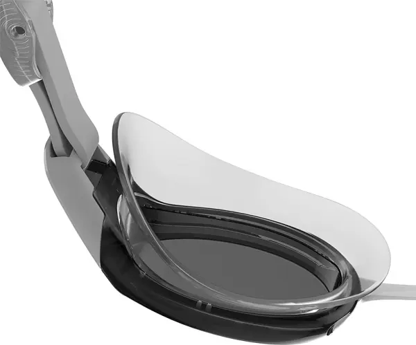 Очки для плавания Speedo MARINER PRO MIR GOG AU бело-серебряные 8-00237314553