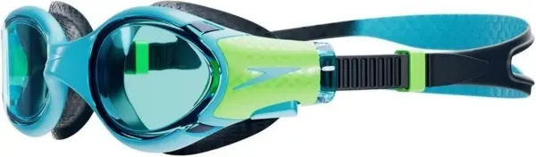Окуляри для плавання дитячі Speedo BIOFUSE 2.0 JU блакитно-салатово-чорні 8-00336315946