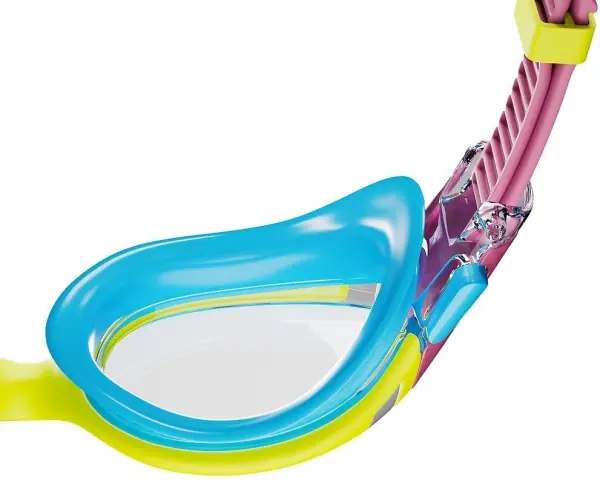 Очки для плавания детские Speedo BIOFUSE 2.0 JU желто-розово-голубые 8-00336317601