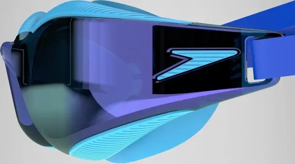 Окуляри для плавання Speedo FASTSKIN HYPER ELITE MIRROR JU синьо-блакитні 8-1282116553