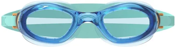Очки для плавания детские Speedo JR FUTURA HYDROSPEX сине-мятно-оранжевые 8-E000037003