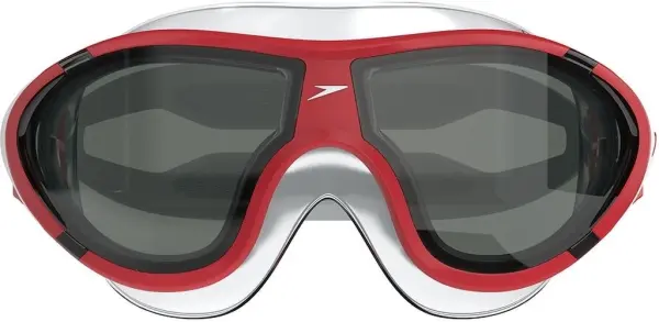 Окуляри для плавання дитячі Speedo JUNIOR BIOFUSE 2.0 MASK червоно-біло-сірі 8-00491800764