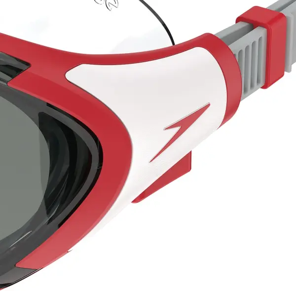 Окуляри для плавання дитячі Speedo JUNIOR BIOFUSE 2.0 MASK червоно-біло-сірі 8-00491800764