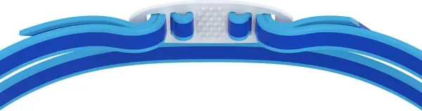 Окуляри для плавання дитячі Speedo JUNIOR VANQUISHER 3.0 MIRROR синьо-золотисто-білі 8-00475115334