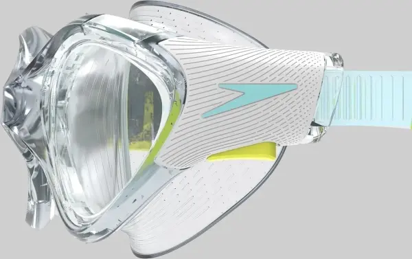 Окуляри для плавання жіночі Speedo BIOFUSE 2.0 GOG AF прозоро-біло-блакитні 8-00377616737
