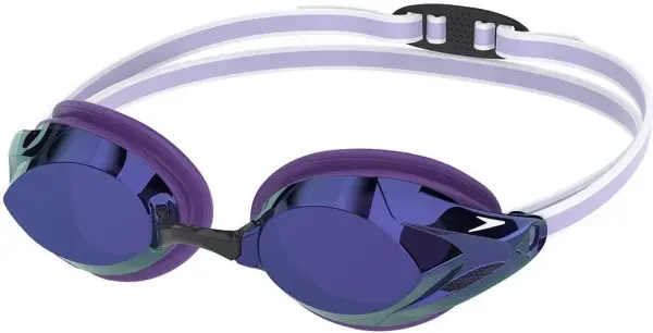 Окуляри для плавання жіночі Speedo VANQUISHER 3.0 MIRRORED фіолетово-бузково-білі 8-00473616578