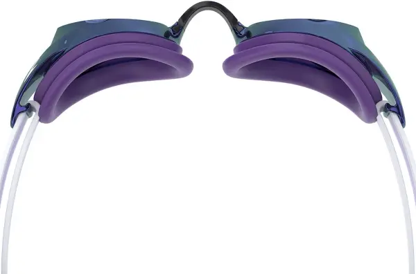 Окуляри для плавання жіночі Speedo VANQUISHER 3.0 MIRRORED фіолетово-бузково-білі 8-00473616578