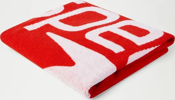 Рушник Speedo LOGO TOWEL AU червоно-білий 8-00413517017