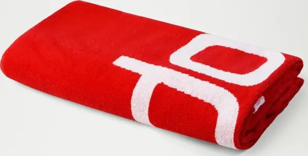 Рушник Speedo LOGO TOWEL AU червоно-білий 8-00413517017