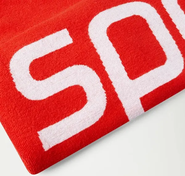Рушник Speedo LOGO TOWEL AU червоно-білий 8-00413517017