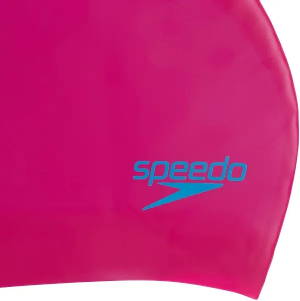 Шапочка для плавания детская Speedo LONG HAIR CAP JU розово-голубая 8-12809F953