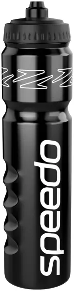 Бутылка для воды Speedo WATER BOTTLE 1000 мл черно-белая 8-00379510835