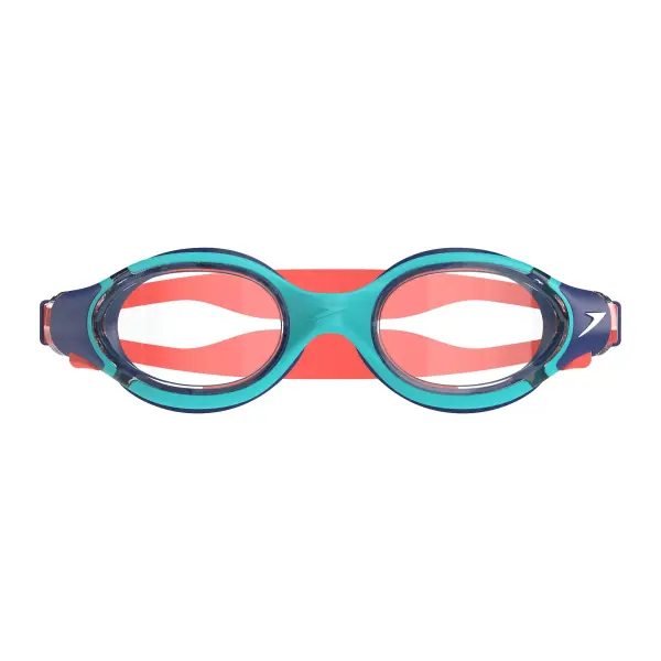 Очки для плавания детские Speedo BIOFUSE 2.0 JU бирюзово-коралловые 8-003363002