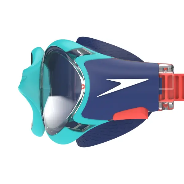 Очки для плавания детские Speedo BIOFUSE 2.0 JU бирюзово-коралловые 8-003363002