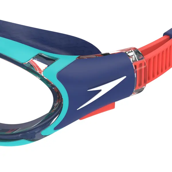 Очки для плавания детские Speedo BIOFUSE 2.0 JU бирюзово-коралловые 8-003363002