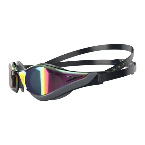 Окуляри для плавання Speedo FASTSKIN PURE FOCUS MIRROR чорно-сірі 8-1177815523