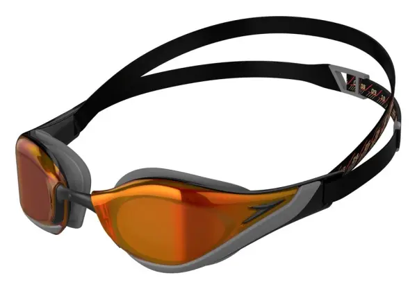Очки для плавания Speedo FASTSKIN PURE FOCUS MIRROR черно-золотистые 8-11778A260