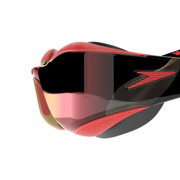 Окуляри для плавання Speedo FASTSKIN HYPER ELITE MIRROR чорно-червоні 8-12818007
