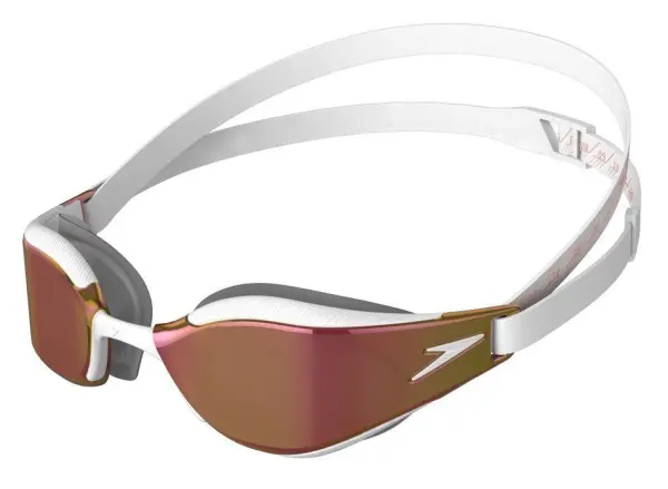 Окуляри для плавання Speedo FASTSKIN HYPER ELITE MIRROR біло-золоті 8-12818F979