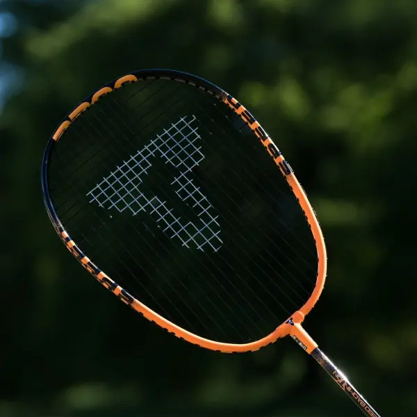 Набір для швидкісного бадмінтону Talbot SPEED BADMINTON SET SPEED 2200 (2 ракетки, 3 волани, чохол) оранжево-чорний 490112