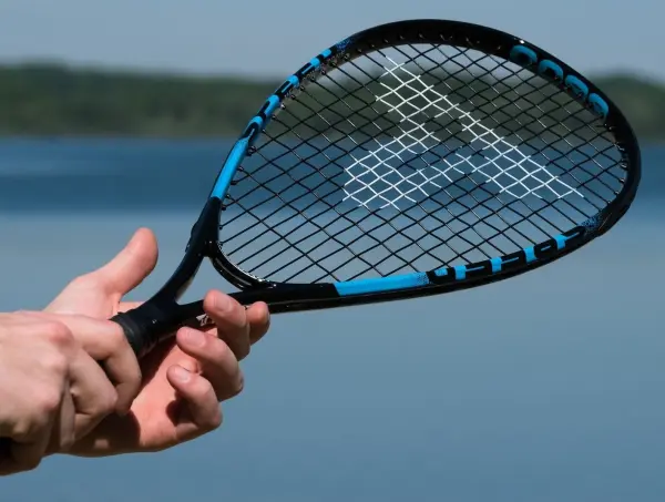 Набір для швидкісного бадмінтону Talbot SPEED BADMINTON SET SPEED 6600 (2 ракетки, 6 воланів, 8 конусів, чохол) чорно-синій 490116