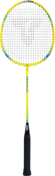 Ракетка для бадминтона Talbot BADMINTON RACKET ATTACKER желто-голубо-салатовая 429806