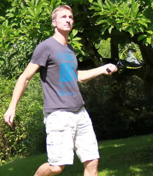 Набір для швидкісного бадмінтону Talbot SPEEDBADMINTON SET SPEED 4400 (2 ракетки, 3 волана та чохол) чорно-жовтий 490114