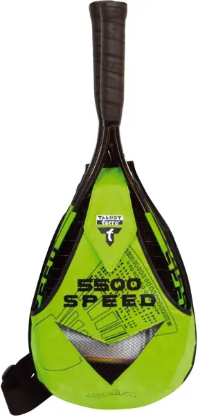 Набір для швидкісного бадмінтону Talbot SPEEDBADMINTON SET SPEED 5500 (2 ракетки, набір воланів та чохол) чорно-зелений 490115 - 490118