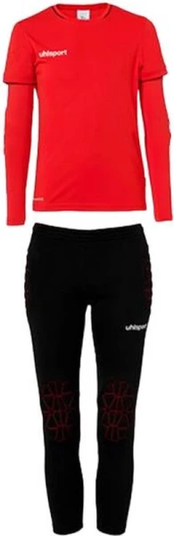 Комплект воротарської форми дитячий Uhlsport Save Goalkeeper Set Junior червоно-чорний 1005303 04