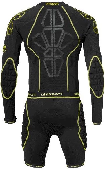 Компрессионный комбинезон для вратаря Uhlsport BIONIKFRAME BODYSUIT черно-желтый 1005635 01