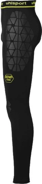 Термобелье лосины Uhlsport BIONIKFRAME RES LONGTIGHT черно-желтые 1005643 01