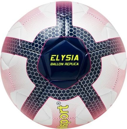 М'яч футбольний Uhlsport ELYSIA BALLON REPLICA біло-синьо-рожевий 1001655 01 2018 Розмір 5