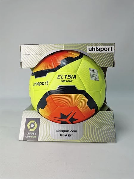 М'яч футбольний Uhlsport ELYSIA PRO LIGUE жовто-жовтогарячий 1001708 01 0001 Розмір 5