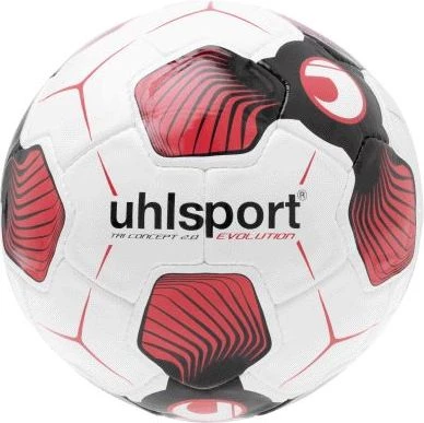 М'яч футбольний Uhlsport TRI CONCEPT 2.0 EVOLUTION біло-червоно-чорний 1001585 01 Розмір 5