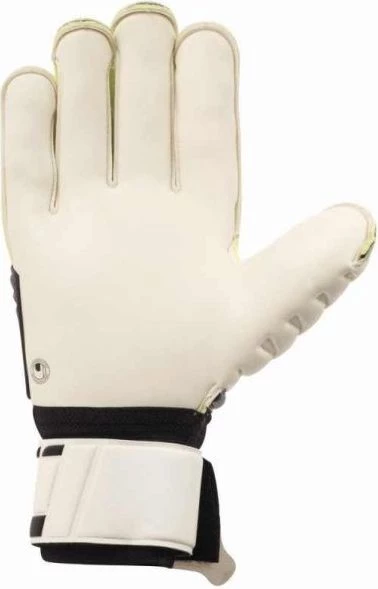 Воротарські рукавички Uhlsport CERBERUS ABSOLUTGRIP ABSOLUTROLL біло-жовто-чорні 1000322 01
