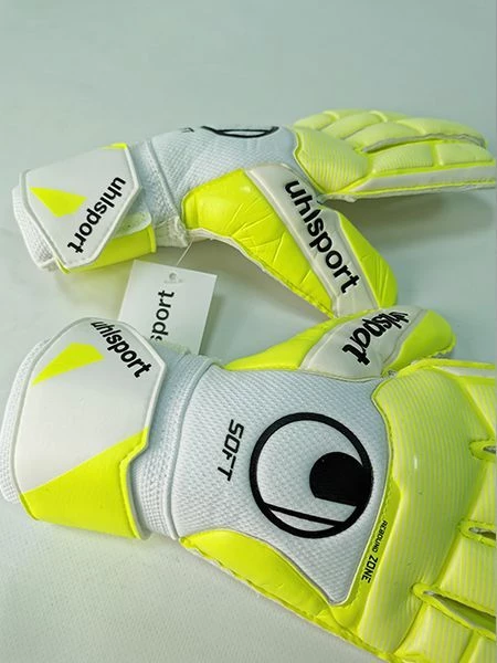 Воротарські рукавички Uhlsport PURE ALLIANCE SOFT PRO жовто-білі 1011172 01