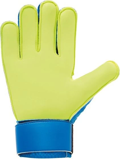 Воротарські рукавички Uhlsport RADAR CONTROL STARTER SOFT синьо-жовті 1011127 01