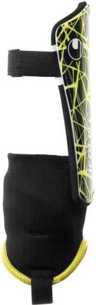 Щитки футбольні Uhlsport PRO LITE чорно-жовті 1006783 01