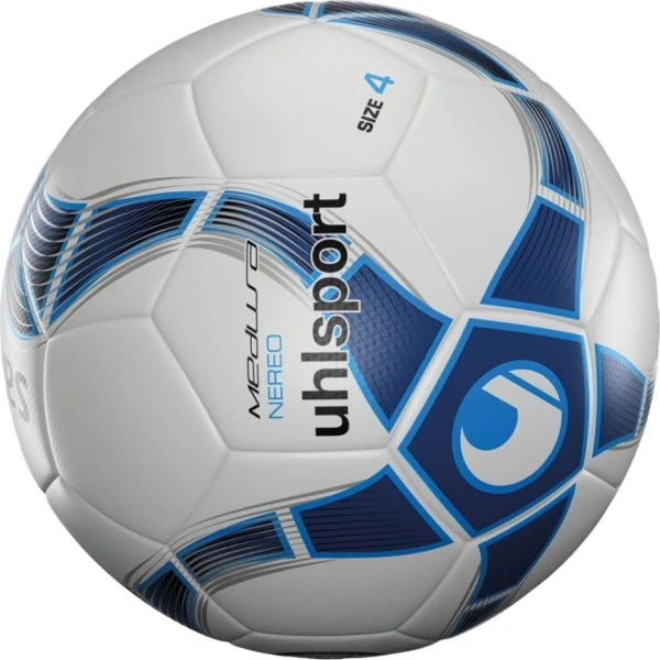 Футзальний м'яч Uhlsport MEDUSA NEREO (IMS™) біло-синій 1001615 02 Розмір 4