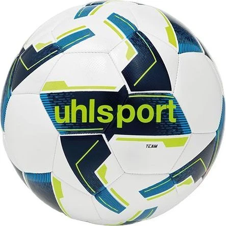 Футбольный мяч Uhlsport TEAM бело-темно-сине-желтый Размер 4 1001725 03