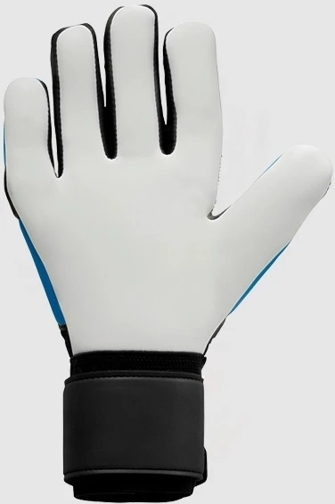 Вратарские перчатки Uhlsport CLASSIC SOFT HN COMP черно-голубые 1011323 01