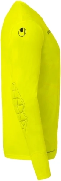 Вратарская кофта детская Uhlsport PREDICTION GOALKEEPER SHIRT желтая 1005305 92