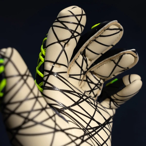 Воротарські рукавиці Uhlsport PREDICTION ULTRAGRIP темно-синьо-жовто-білі 1011326 01