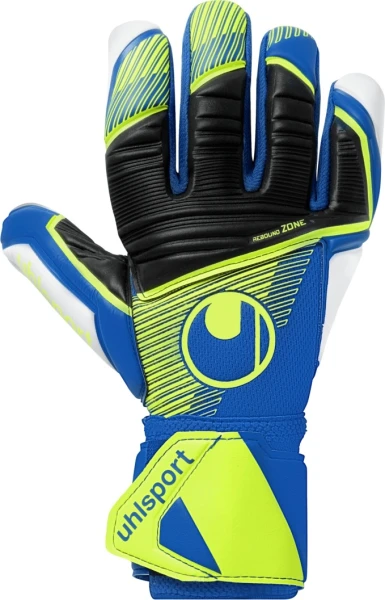 Воротарські рукавиці дитячі Uhlsport ABSOLUTGRIP HN PRO JR. синьо-жовто-чорні 1011353 01