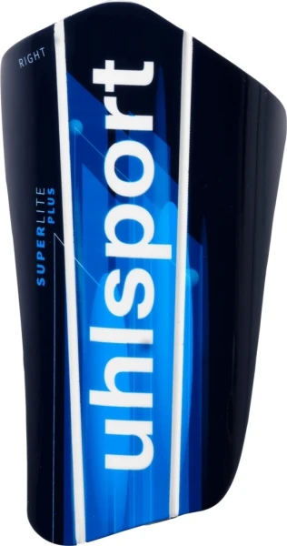 Щитки футбольные Uhlsport SUPER LITE PLUS сине-бело-темно-синие 1006806 03