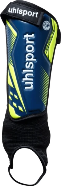 Щитки футбольні Uhlsport TIBIA PLATE PRO темно-синьо-жовті 1006802 03