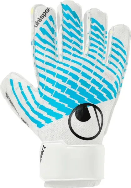 Воротарські рукавиці Uhlsport FM CYBERTEC STARTER SOFT біло-блакитні 1011384 01