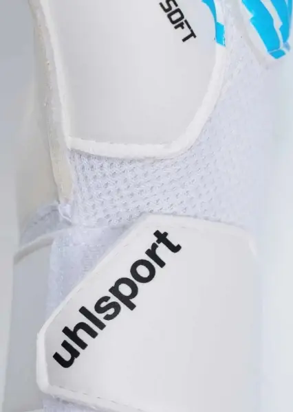 Воротарські рукавиці Uhlsport FM CYBERTEC STARTER SOFT біло-блакитні 1011384 01