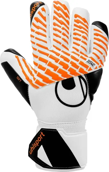 Воротарські рукавички Uhlsport FM SOFT HN COMP біло-оранжево-чорні 1011403 01